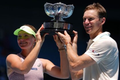 Olivia Gadecki and John Pierce win consecutive Australian Open mixed doubles titles