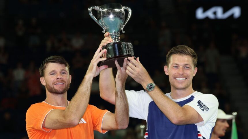 Christian Harrison and Neil Skupski win Australian Open men's doubles