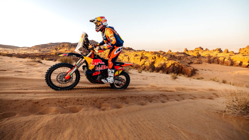 After the marathon, Daniel Saunders returns to the lead in the 2026 Dakar Rally