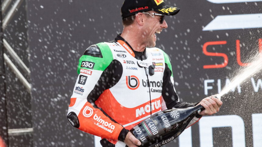 Alex Laws 'best ride' of WorldSBK career at 35 years old