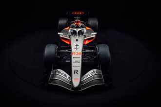 Audi unveils the livery of its first F1 car and announces title acquisition schedule