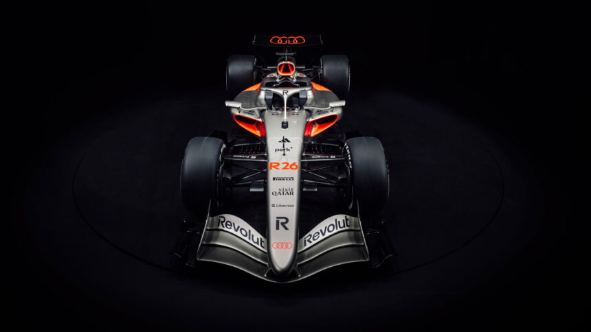 Audi unveils the livery of its first F1 car and announces title acquisition schedule