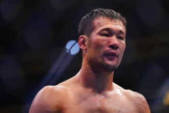 BREAKING: Shavkat Rakhmonov spotted wearing knee brace and crutches, UFC return in doubt again