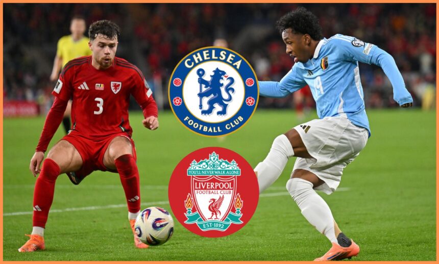 Malick Fofana in action for Belgium