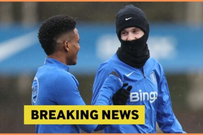 Cole Palmer in Chelsea training