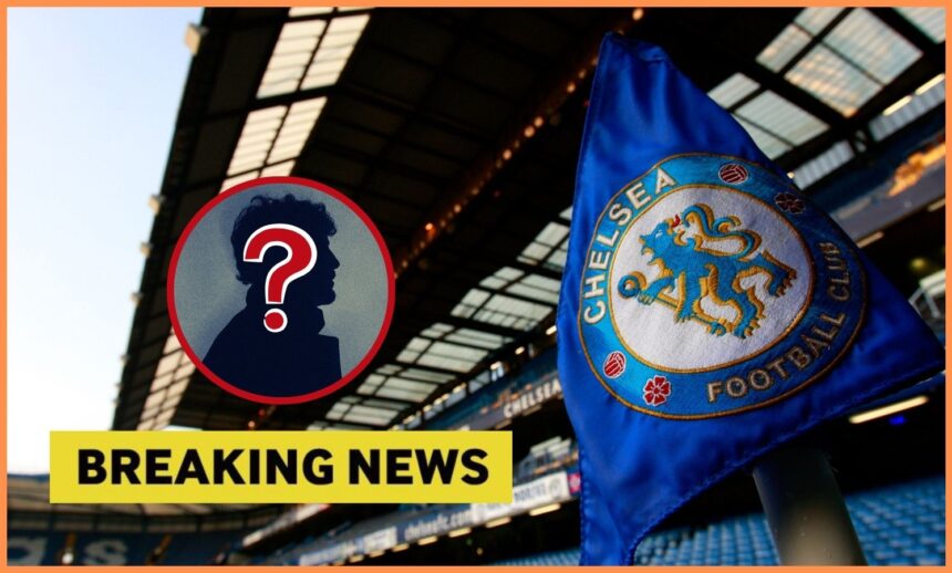 Chelsea FC corner flag and