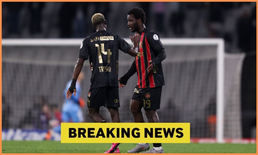 David Datro Fofana celebrates scoring for Fatih Karagumruk