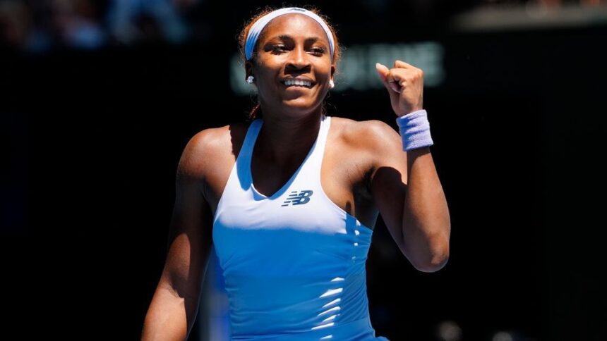 Coco Gauff advances to Australian Open second round