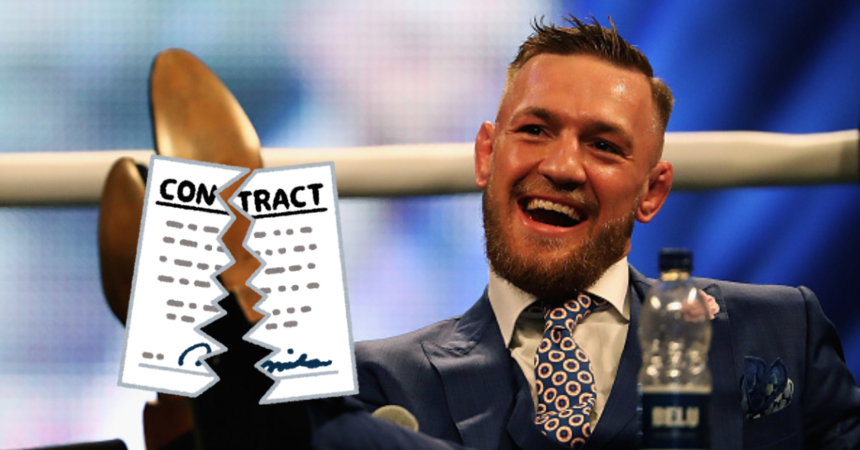 Conor McGregor UFC Contract Essentially Void Under Paramount Deal