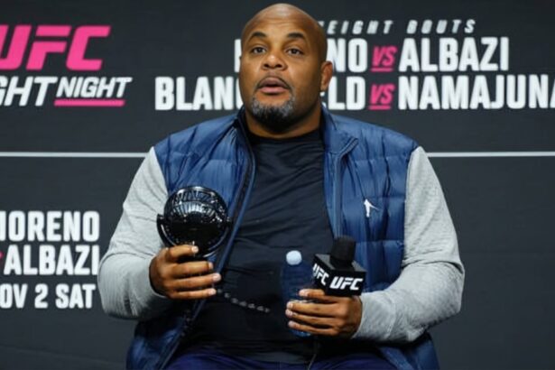 Daniel Cormier claps back at UFC athlete, calls him a 'Moron'
