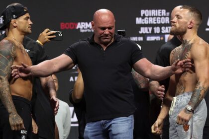Dustin Poirier and Conor McGregor, UFC