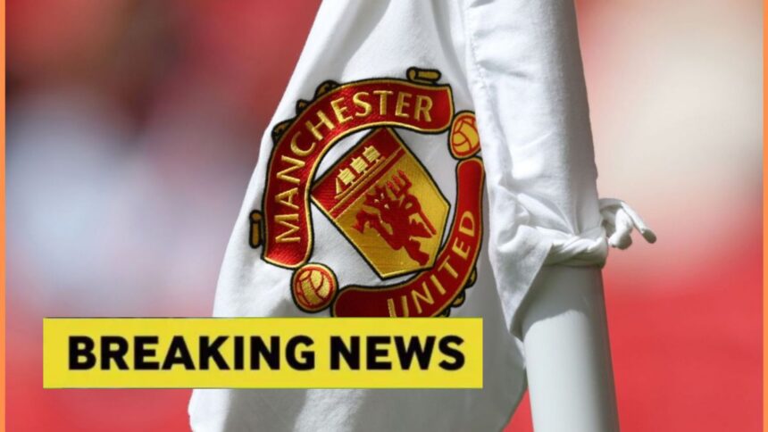 Man United corner flag