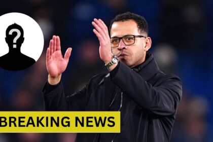 Chelsea manager Liam Rosenior applauds the fans following the Premier League match at Stamford Bridge, London.