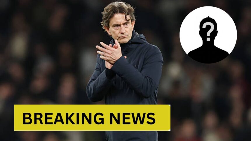 Thomas Frank with overlay of Breaking News and mystery player