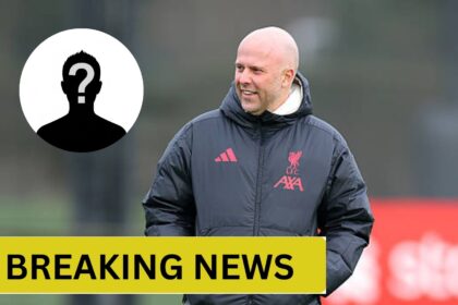 KIRKBY, ENGLAND - JANUARY 20: Arne Slot, head coach of Liverpool during a training session ahead of the UEFA Champions League 2025/26 League Phase MD7 at AXA Training Centre on January 20, 2026 in Kirkby, England.