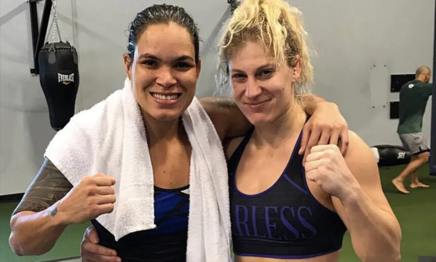 Amanda Nunes and Kayla Harrison