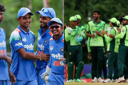 India U19 vs Pakistan U19 at  ICC Under-19 World Cup
