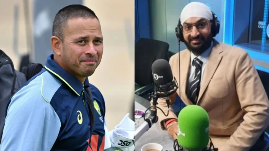 Monty Panesar and Usman Khawaja.