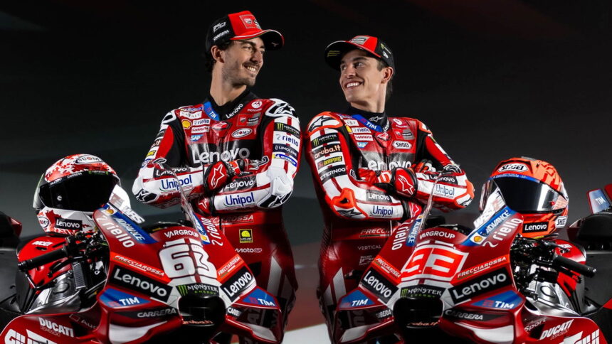 Francesco Bagnaia "enjoyed" the new Ducati and is "confident" it will be competitive