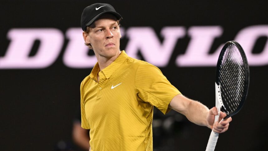 Jannik Sinner overcomes cramp to advance to Australian Open fourth round