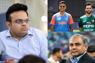 Jay Shah India Pakistan Mohsin Naqvi BCCI PCB ICC Suryakumar Yadav Salman Ali Agha