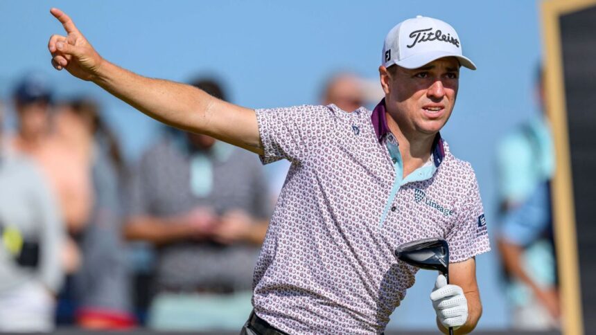 Justin Thomas (back) aiming for a return with a Florida swing
