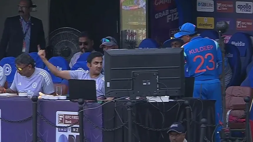 Kuldeep Yadav Scolded By Gautam Gambhir