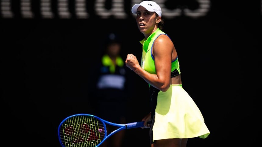 Madison Keys recovers to reach second round at Australian Open