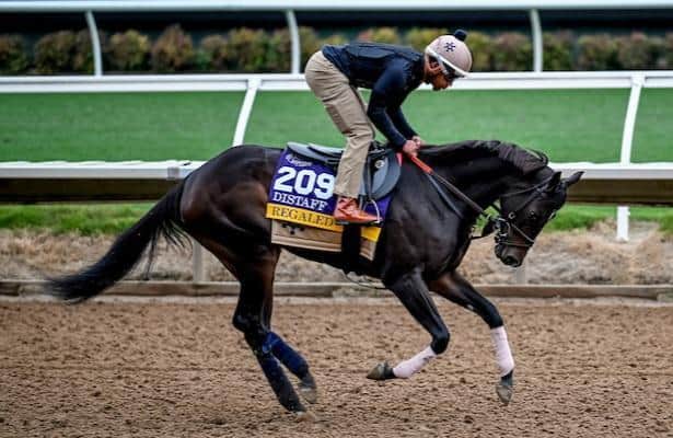 Major prize winners for Regaled leads are displayed on the tab