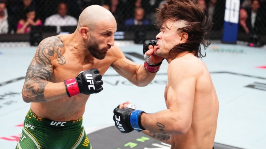 Max Holloway explains why he thinks Alexander Volkanovski will beat Diego Lopez again in the UFC 325 headliner