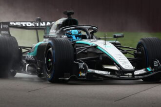 Mercedes debuts 2026 F1 car, first look at W17 on track