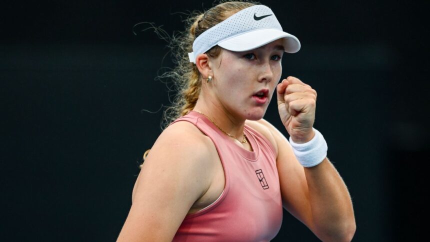 Mila Andreeva defeats Victoria Mboko in Adelaide final