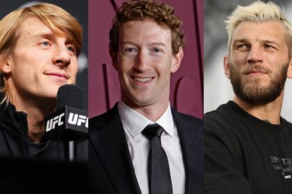 Paddy Pimblett, Mark Zuckerberg, and Dan Hooker