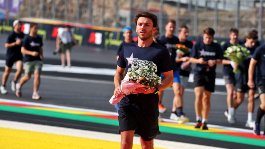 Pierre Gasly reveals the pain of Antoine Hubert's regret and sadness