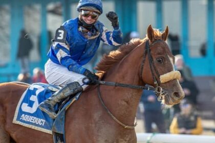 Poster guiding major prize winners on tab