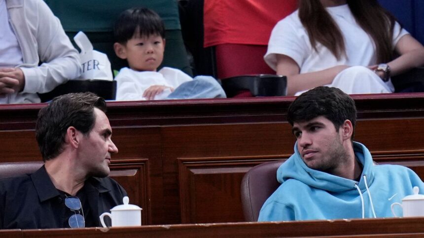 Roger Federer talks about Alcaraz's slam challenge and 'legend' Serena