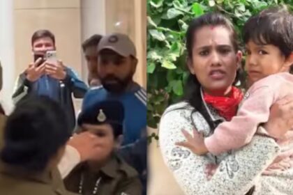 Rohit Sharma Grabbed By Woman