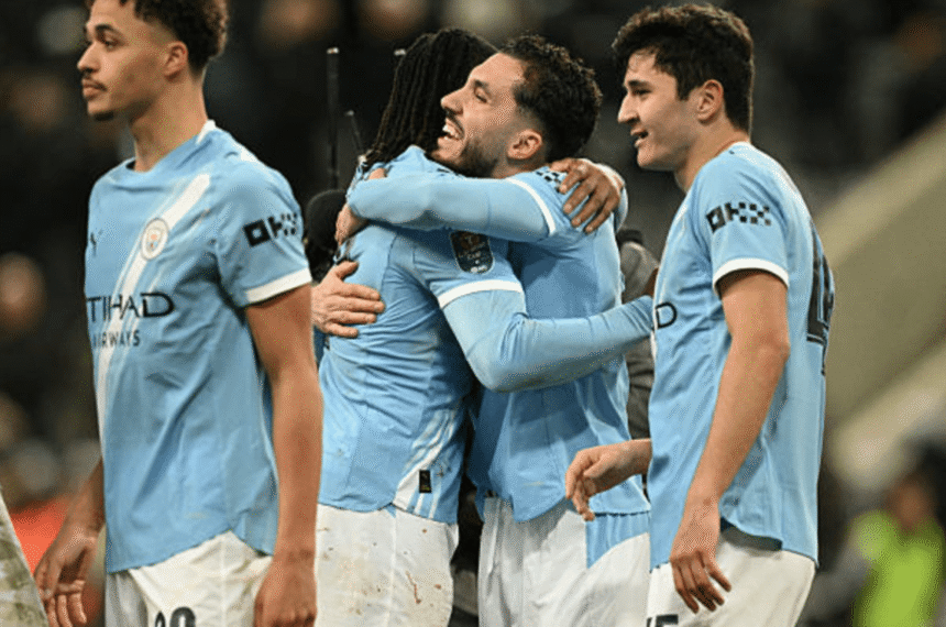 Newcastle United 0-2 Manchester City: Semenyo's performance gives visitors the advantage in the EFL Cup semi-finals