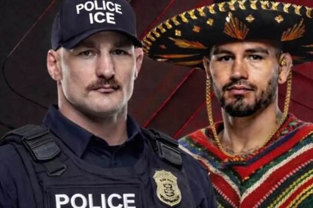 Sean Strickland Sparks Backlash Over ICE Agent Photoshop Ahead of UFC Houston Bout