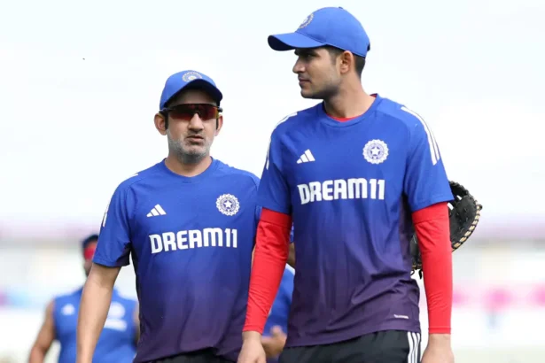Shubman Gill And Gautam Gambhir