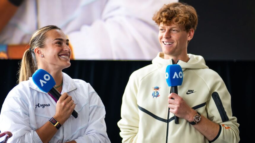 Sinner, Sabalenka dominate Australian Open favorites