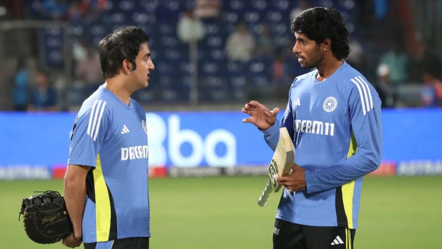 Tilak Varma Gautam Gambhir