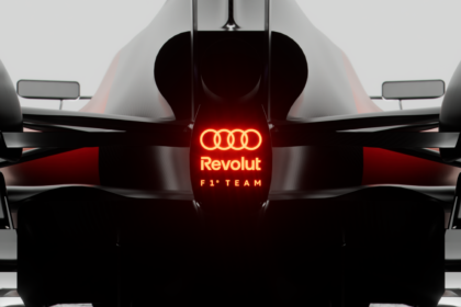 Video of Audi's first ever F1 car running on the Barcelona course