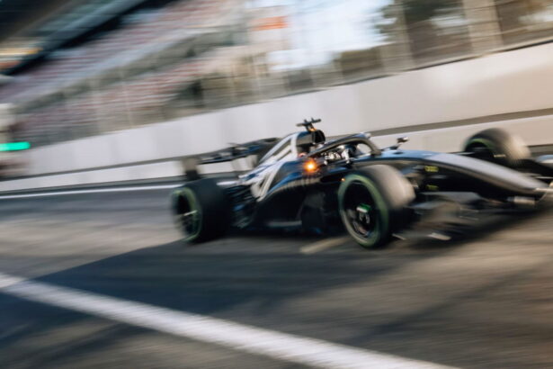 What happened during "debugging" on the first day of the 2026 F1 test?