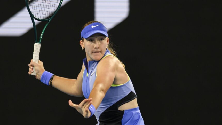 Will Mira Andreeva have a shot at the Australian Open title?