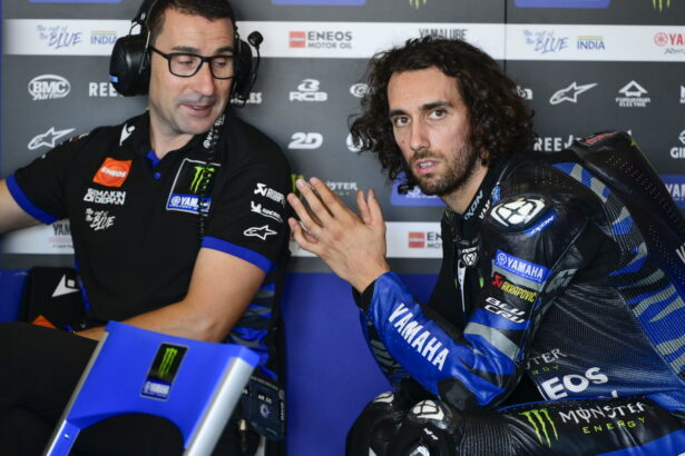 Yamaha MotoGP star Alex Rins finishes on the podium at ice rally event