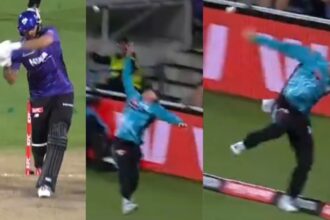 Matt Renshaw turns Superman, denies Nikhil Chaudhary six