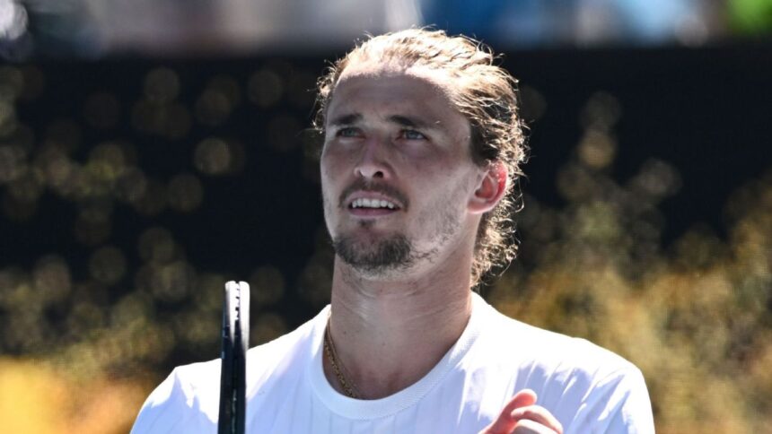 Zverev wins first round at Australian Open