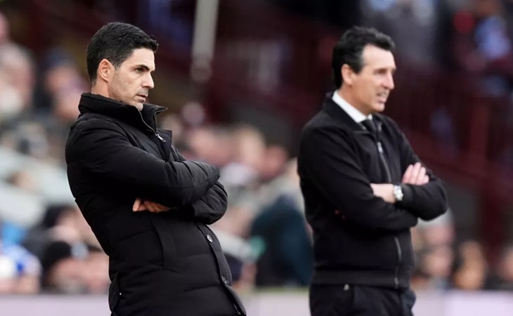 'That's fine' - Arsenal manager Mikel Arteta reacts to Aston Villa's Unai Emery not shaking hands (video)