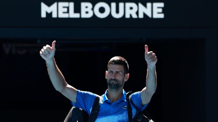 Novak Djokovic absent from Australian Open preparations